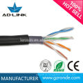 Neu PVC-Jacke Wasserdicht Outdoor Cat5e UTP Kabel Netzwerkkabel 24AWG In Shenzhen